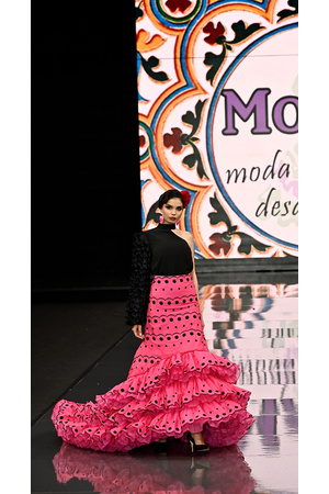 Vestido Sevillanas Niña Mujer, Vestido De Baile Flamenco Español